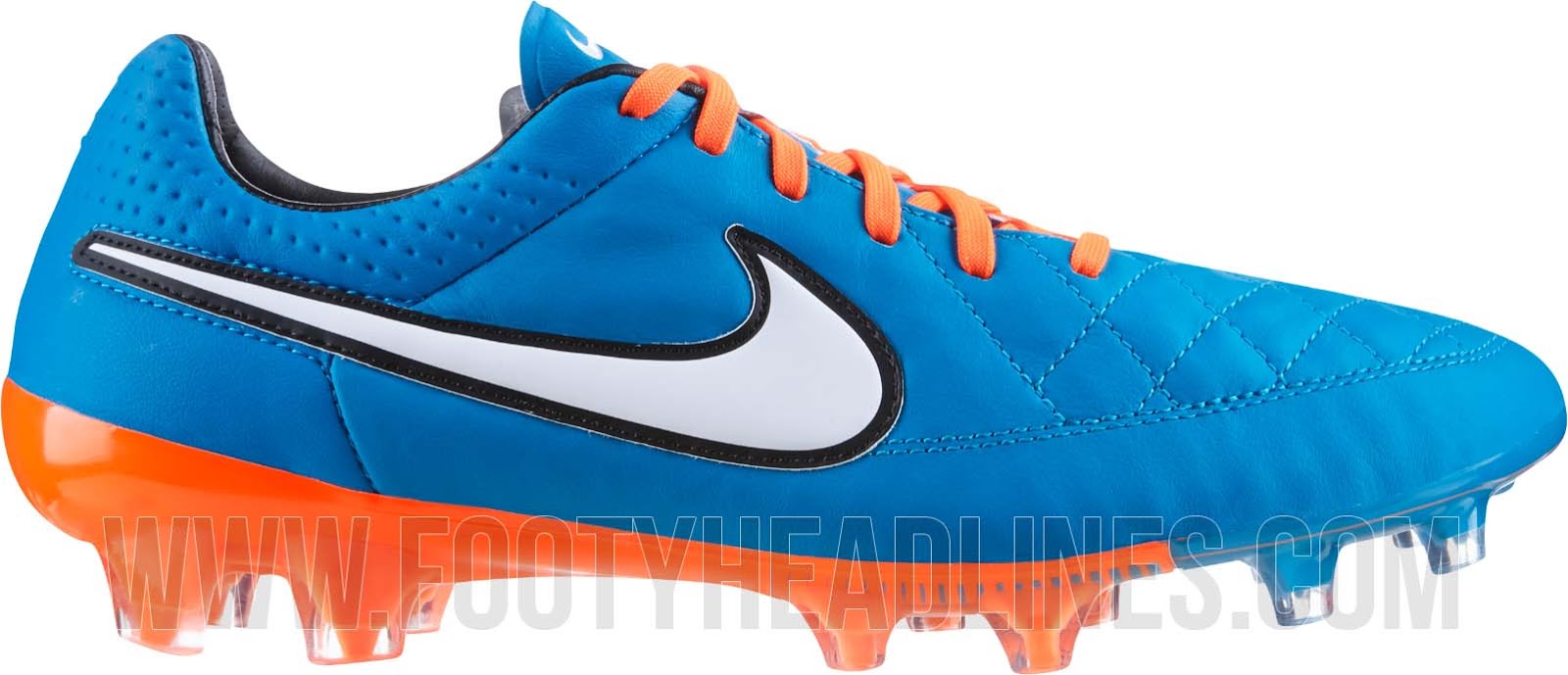 Blue Orange Nike Tiempo Legend V 14 15 Boot Colorway Released